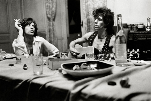 rolling stones-mick-jagger-keith-richards-south-of-france