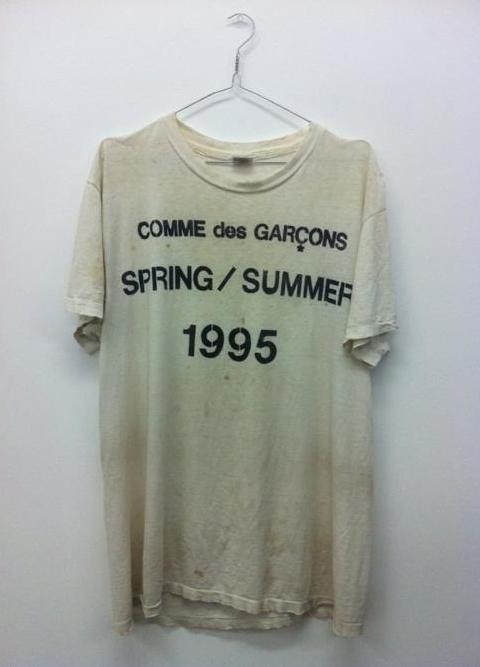 CDG DIRTY GRUNGE SHIRT