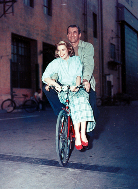 grace kelly and jimmy stewart