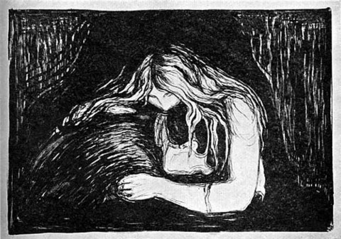 edvard munch vampire ii 1902