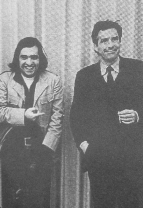 martin scorsese and john cassavetes smoking