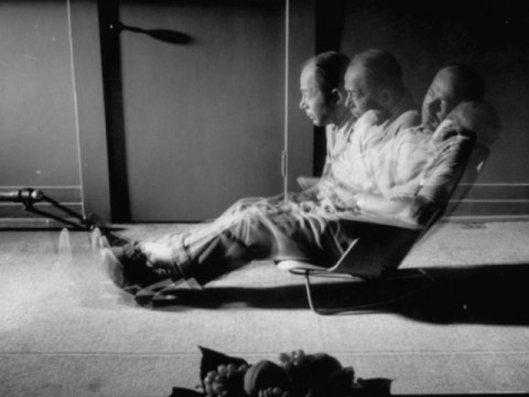 billy wilder on eames chair