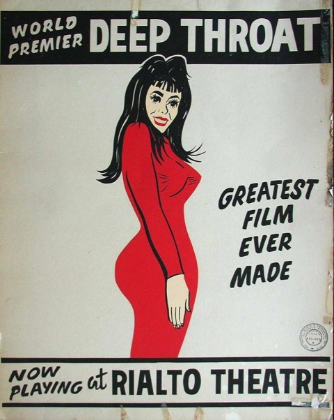 deep throat movie poster
