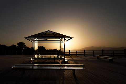 tokujin yoshioka glass teahouse 4