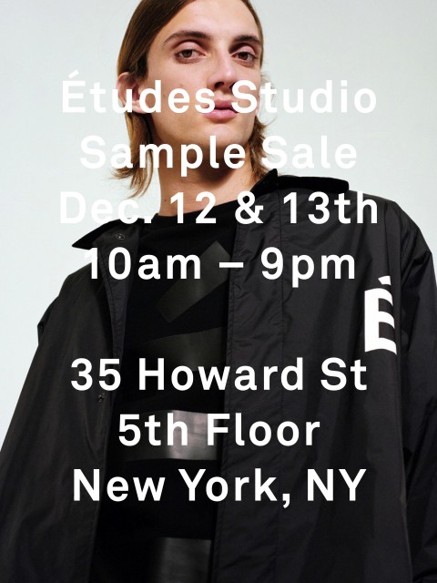 New-york-Sample-Sale-Etudes Studio-fashion