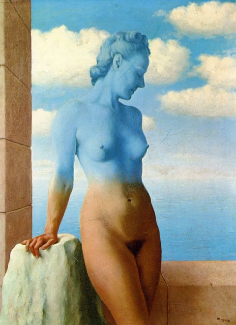 rene magritte, painting, oil painting, sky, Belgian, surrealist, surrealism