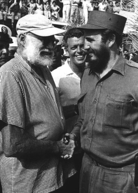 Ernest Hemingway And Fidel Castro Meeting Cuba Tomorrow Started