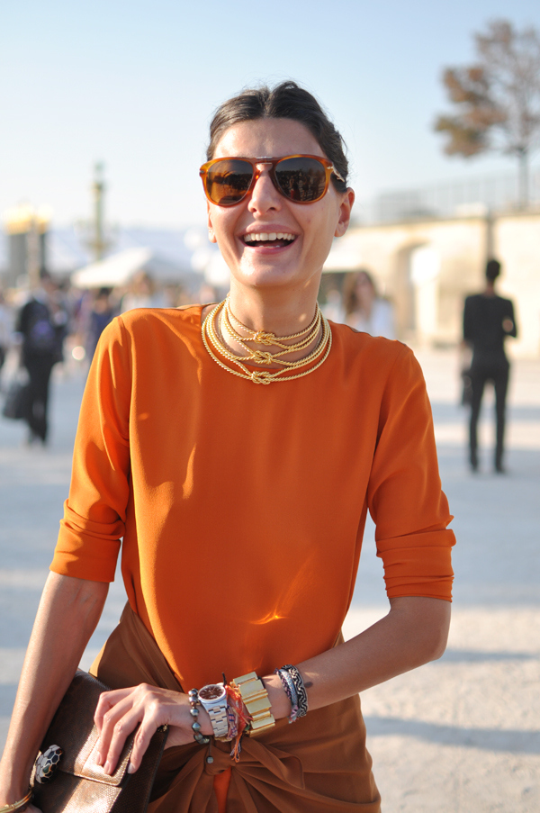 I have a crush Giovanna Battaglia tomorrow started